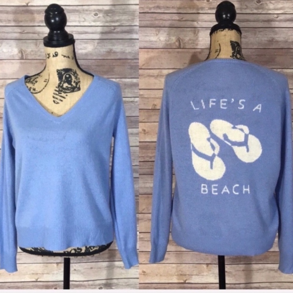 360 Cashmere Life’s A Beach Sweater